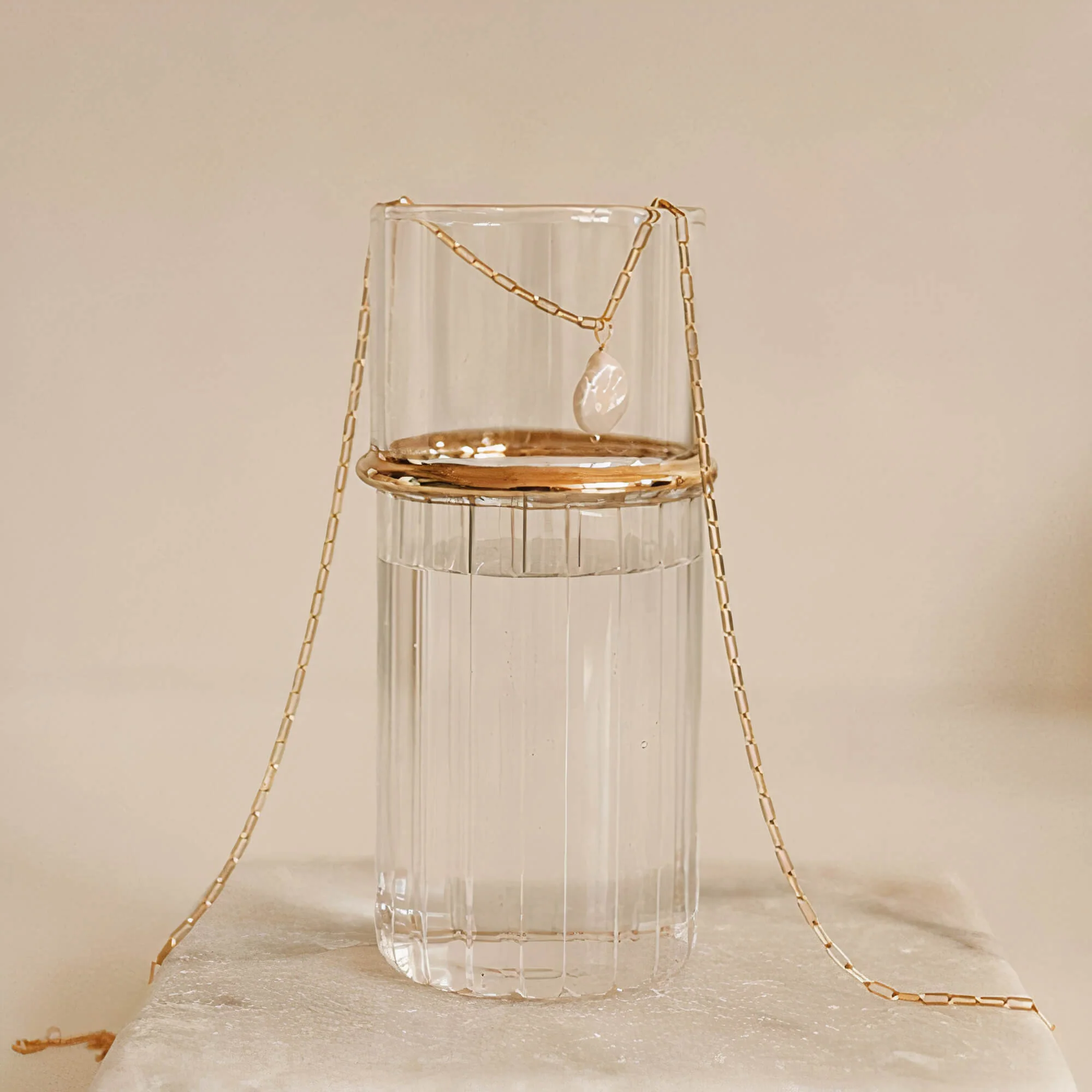 Baroque Pearl Pendant Necklace - Image 4