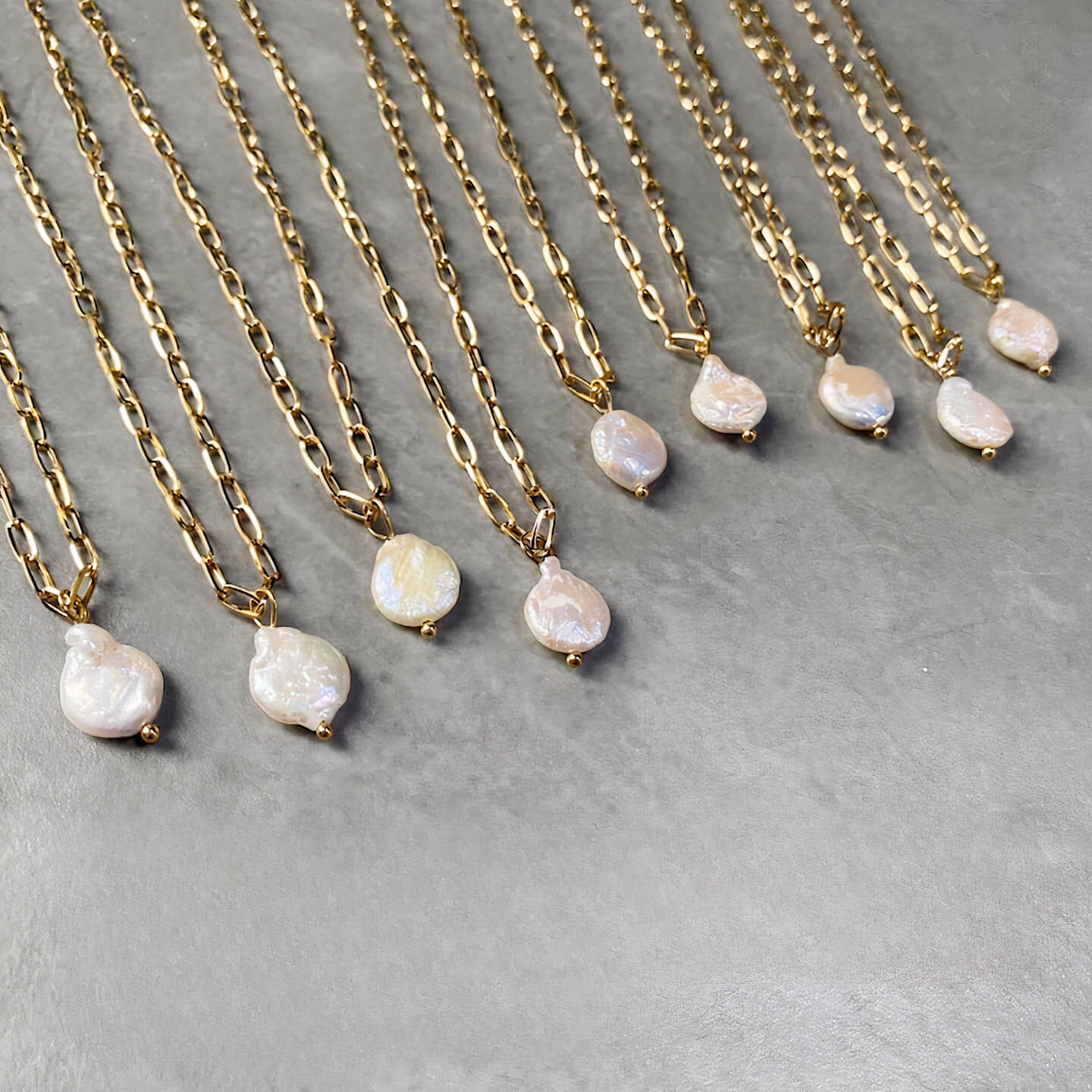 Baroque Pearl Pendant Necklace - Image 5