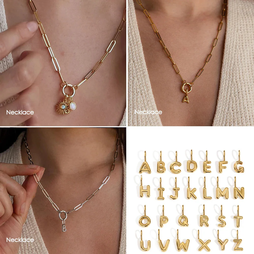 Bubble Letter Charm - Image 3