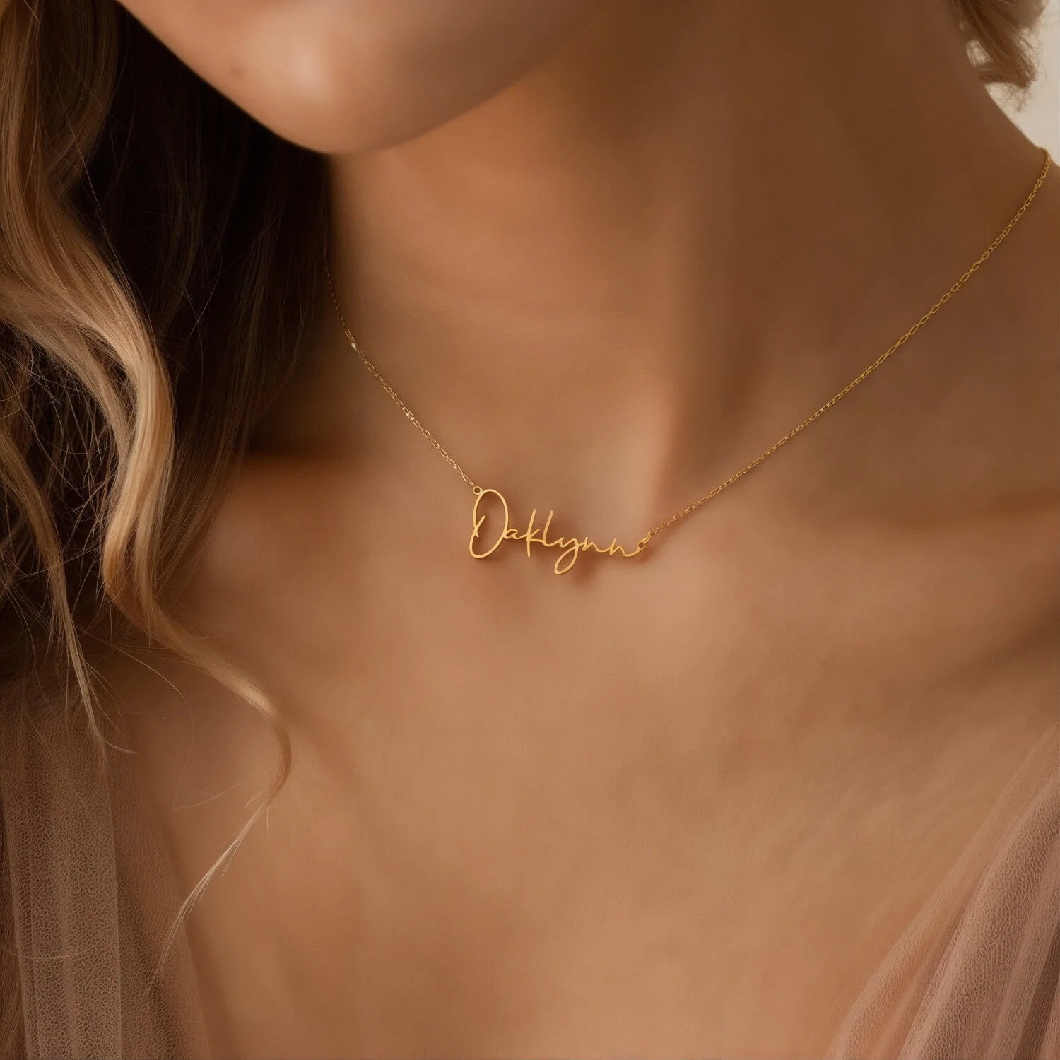 Custom Cursive Name Necklace - Image 5