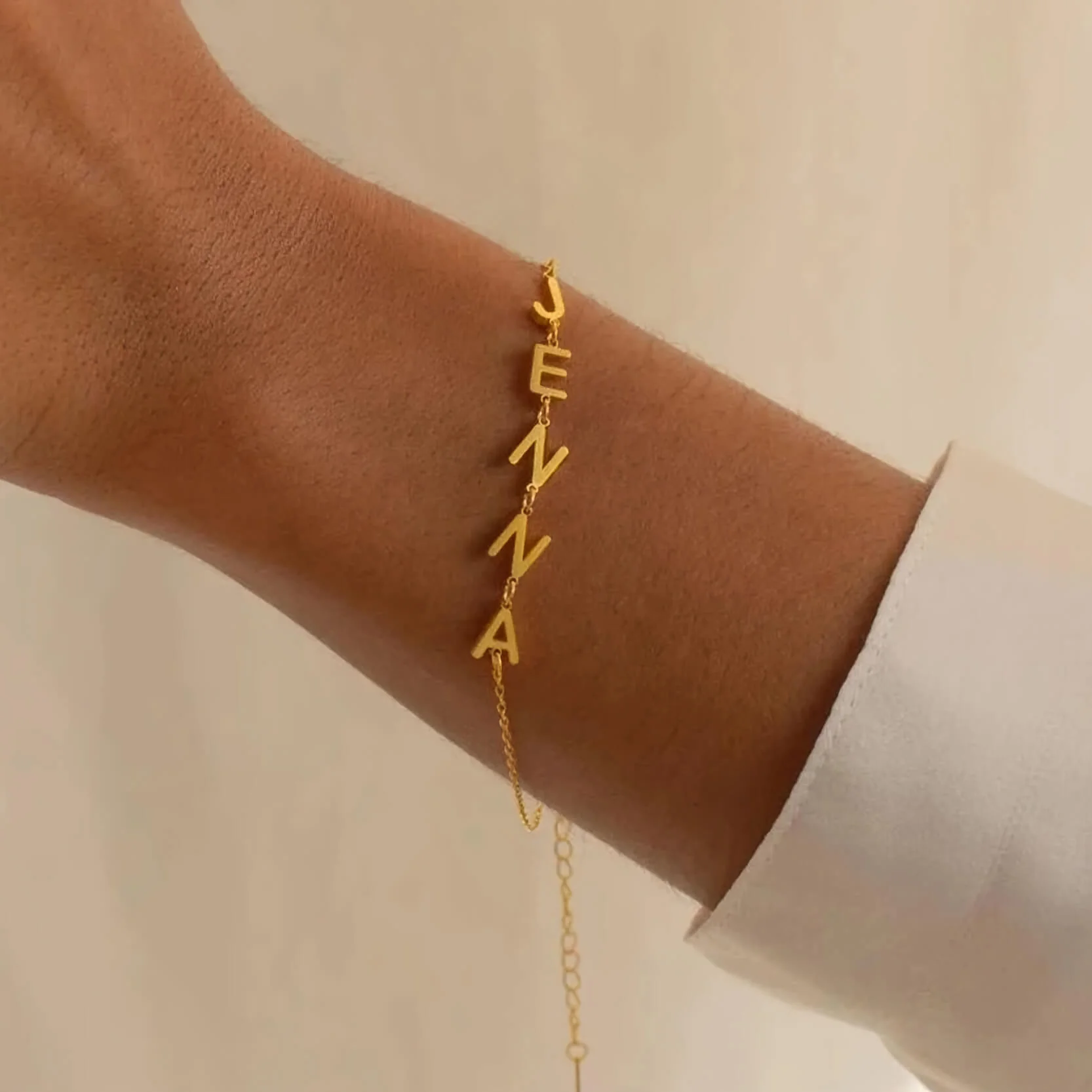 Custom Initial Bracelet - Image 3