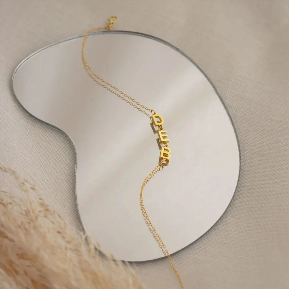 Custom Initial Bracelet - Image 4