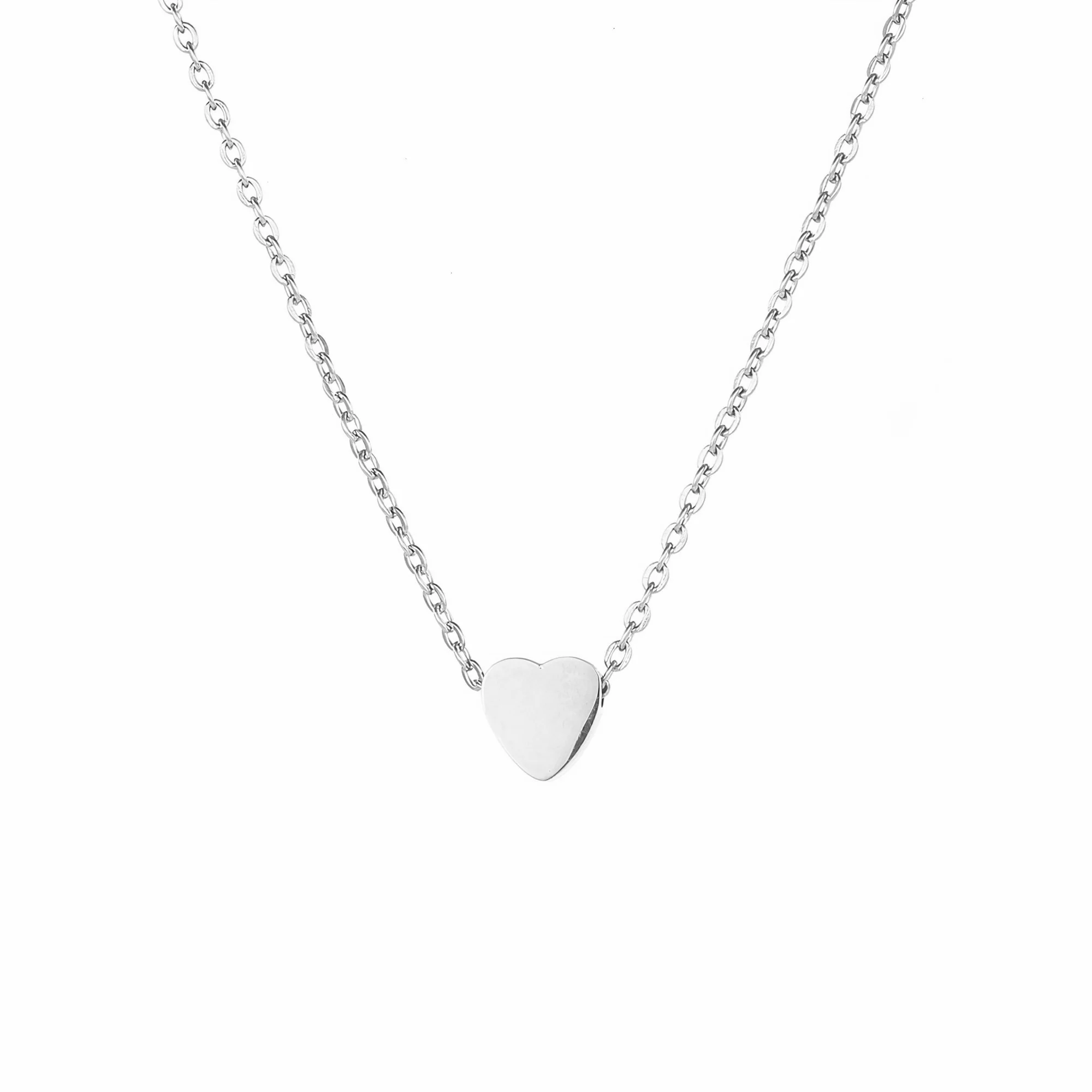 Dainty Heart Pendant Necklace - Image 4
