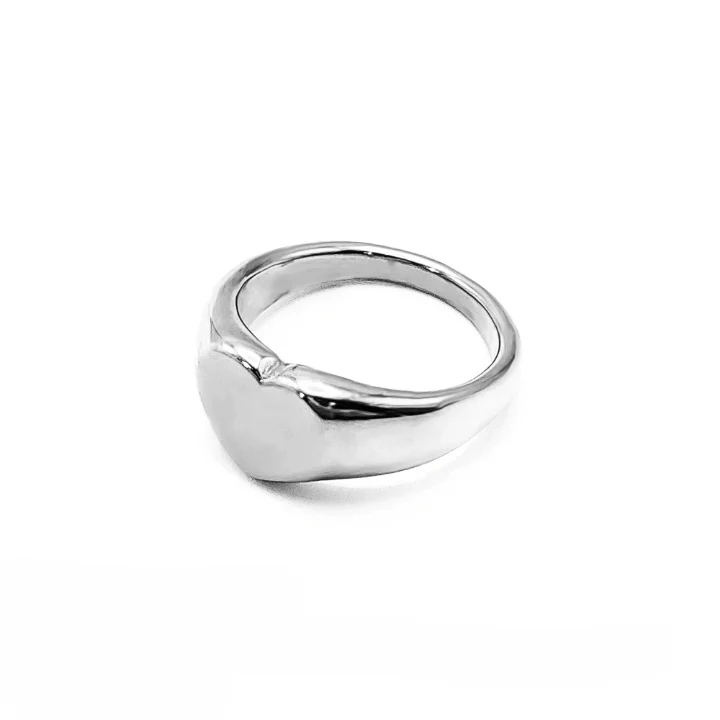 Heart Signet Ring - Image 5