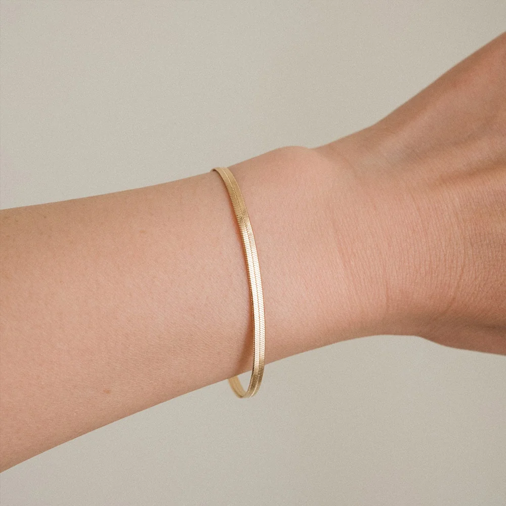 Herringbone Chain Bracelet - Image 5