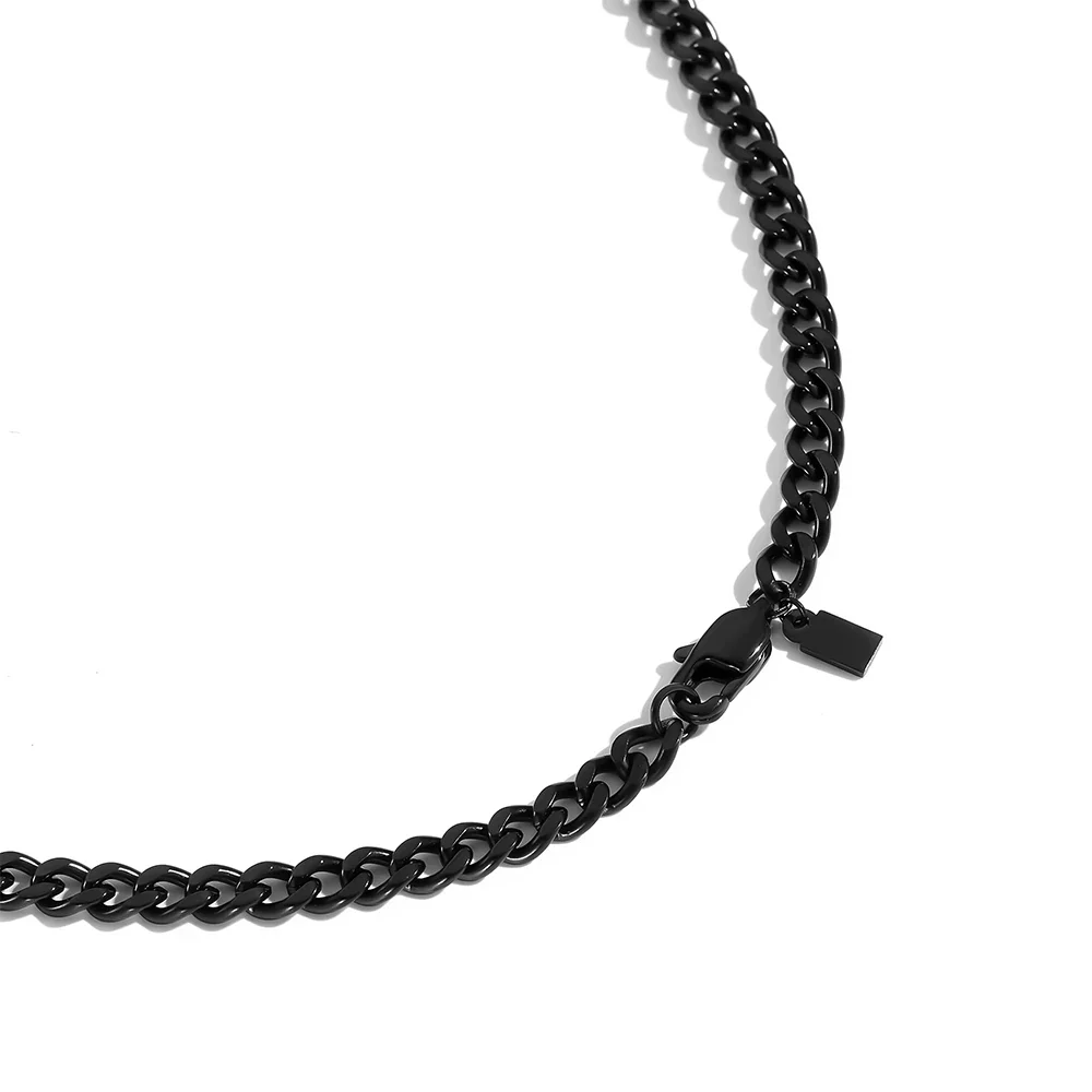 Mens Curb Chain Necklace - Image 3