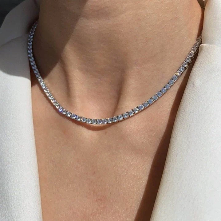Never Basic Tennis Necklace - Image 5