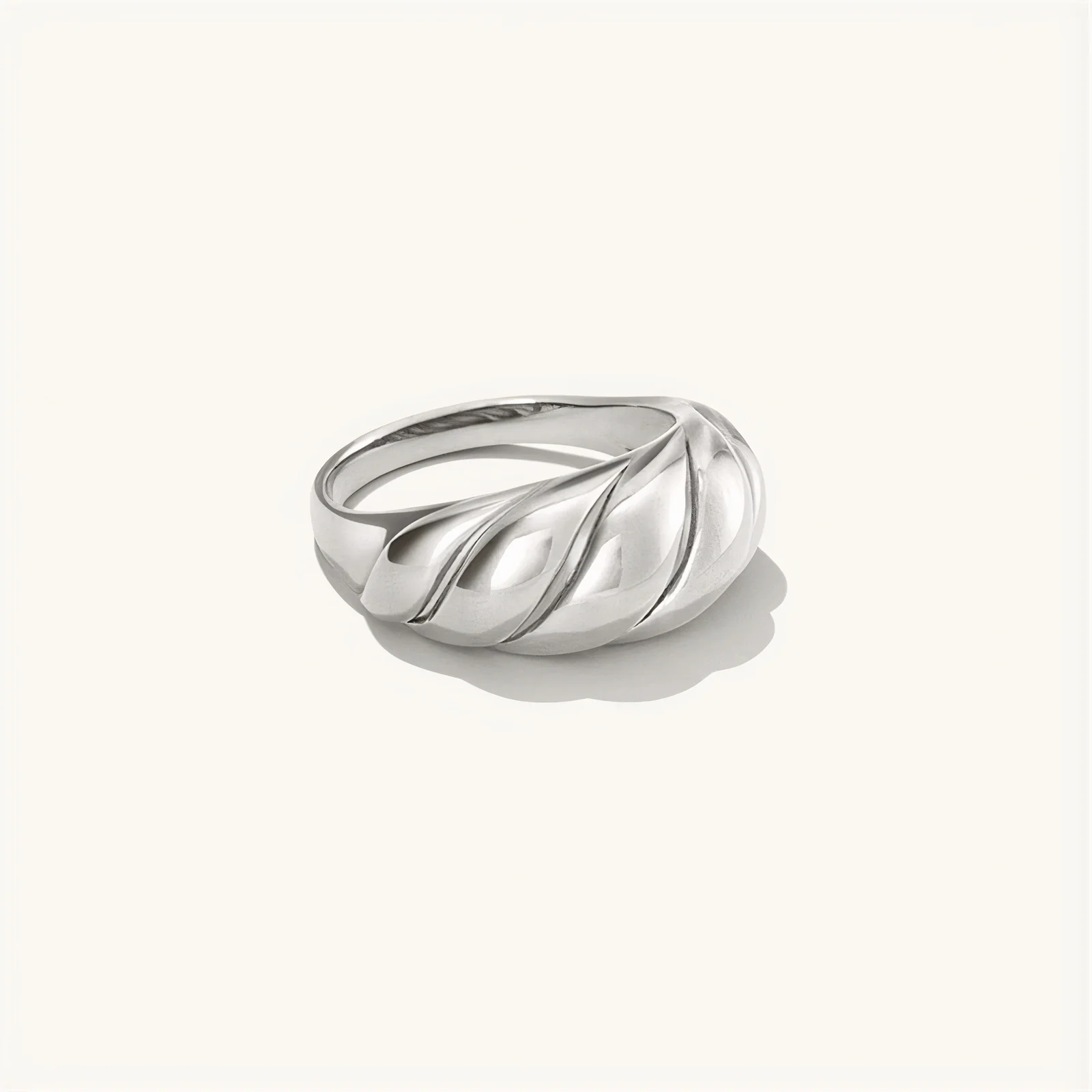 Twisted Croissant Ring - Image 5