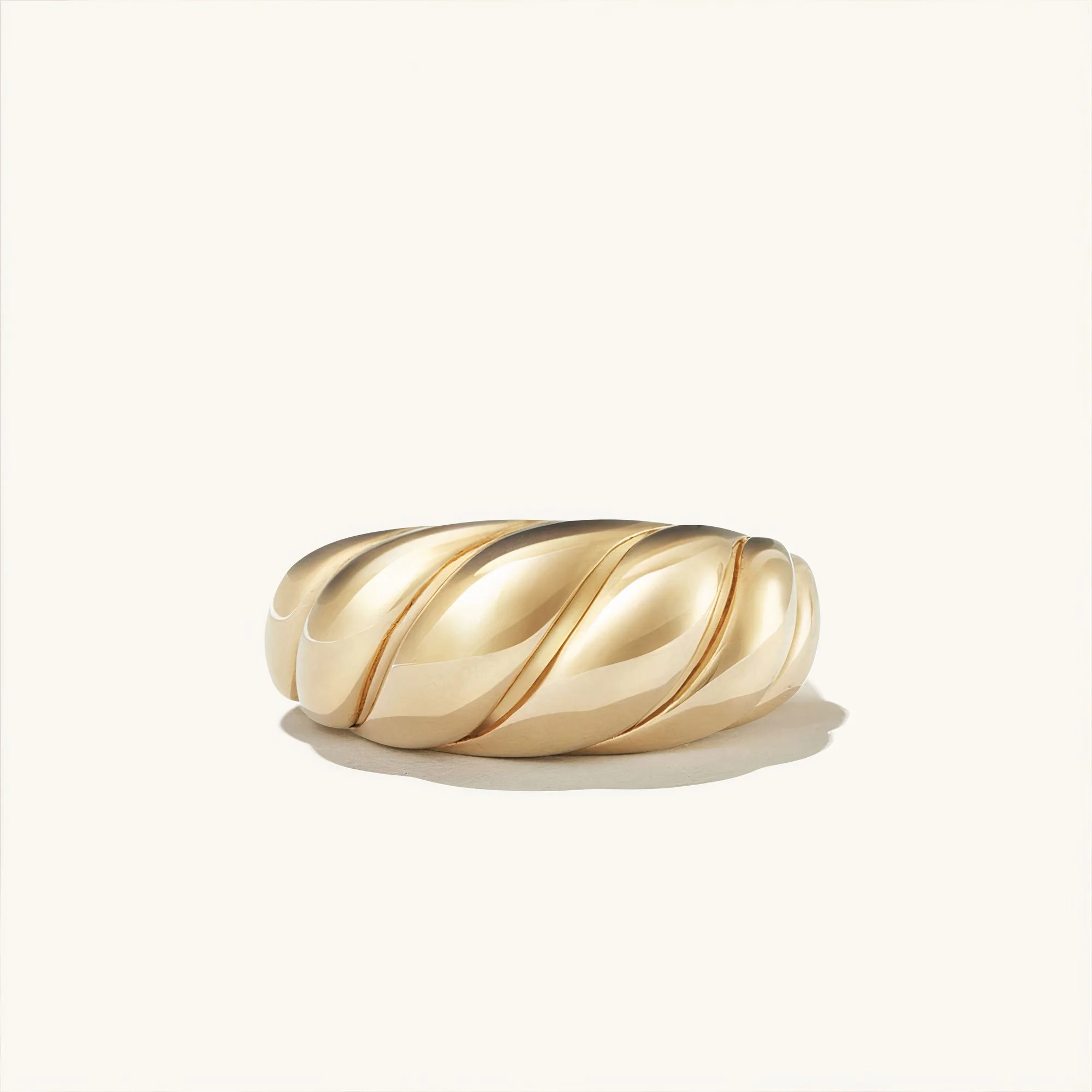 Twisted Croissant Ring - Image 6