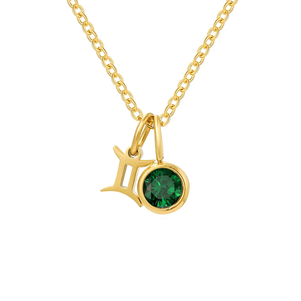 Zodiac Birthstone Necklace - Image 11